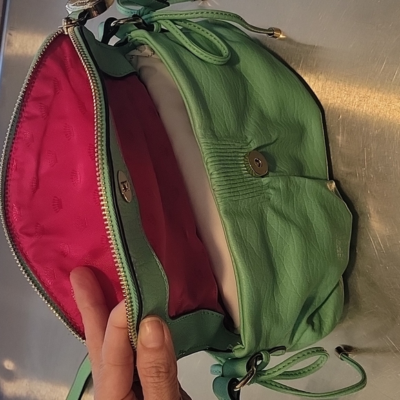 Juicy Couture teal blue crossbody - Picture 10 of 12